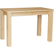 Valgomasis stalas Restorano stalas Iš pušies medienos masyvo Įvairių dydžių Ąžuolas (60 x 80)