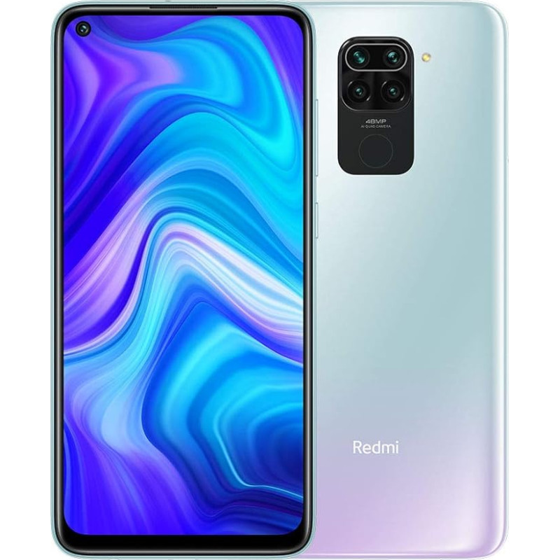 Redmi Note 9 Smartphone, 64GB, Polar white