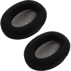 The Lord of the Tools 1 Pair of Ear Pads Replacement Compatible with Sennheiser HD 559/569/599 Headphones Ear Pads Made of Velour Soft Cushion Headphones Accessories Replacement Part Black