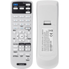 GreenBale Projector Remote Control for Epson EB-725W EB-725Wi EB-735F EB-735Fi EB-W06 EB-W49 EB-W51 VS260 EX9240 Powerlite 118 119W E10+ E20 W49 X49 X06+ Home Cinema emema 880 Replacement Remote