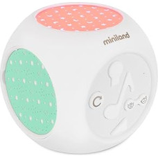 Miniland Dreamcube Magic Night Light Projector Melody Playback Speaker Multi-Colour