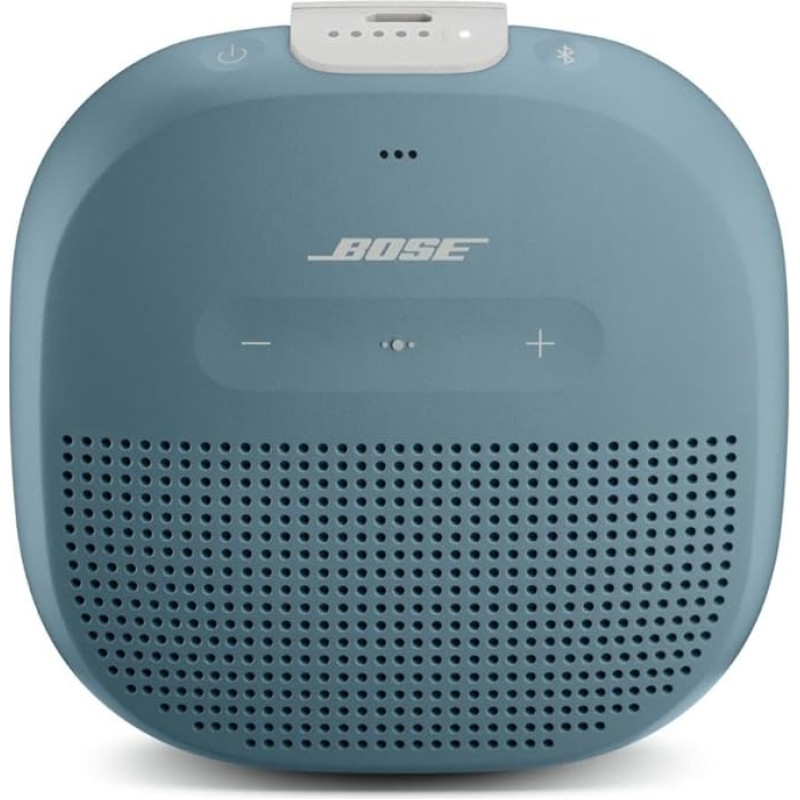 Bose SoundLink Micro Bluetooth Speaker: Small Portable Waterproof Speaker with Microphone, Blue