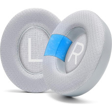 WC Freeze NC700 - Cooling Gel Ear Pads for Bose Noise Cancelling 700 Headphones | Breathable Sports Fabric, Cooling Gel, Extra Thick and Cooler Longer | Silver