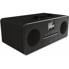 Denver MIR-260 Internet Desk Radio DAB+, FM AUX, Bluetooth, CD, NFC, Internet Radio Black 111000000000