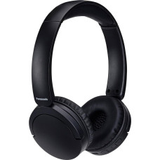 Panasonic RB-HF630BE-K Wireless Street Headphones On-Ear Built-in Microphone Bluetooth 5.3 Multipoint Swivel Design Up to 72 Hours Playback USB-C Black