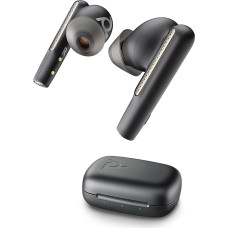 Poly Voyager Free 60 True Wireless In-Ear Headset (Plantronics) - Microphones for Clear Conversations - Active Noise Cancelling (ANC) - Portable Charging Case - Compatible with iPhone, Android