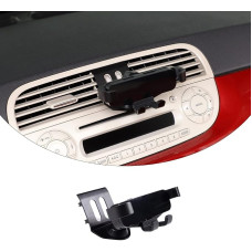 METYOUCAR Car Air Vent Mount Holder for Fiat 500 2010-2015 Phone Holder GPS Stand Accessories