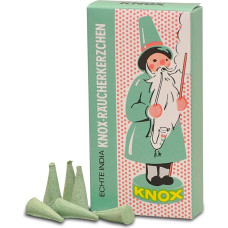 OLShop AG Knox Incense Cones, Fir Scent, Nostalgic Design, Pack of 24, Incense Cones, Incense Pyramid, Christmas Candle