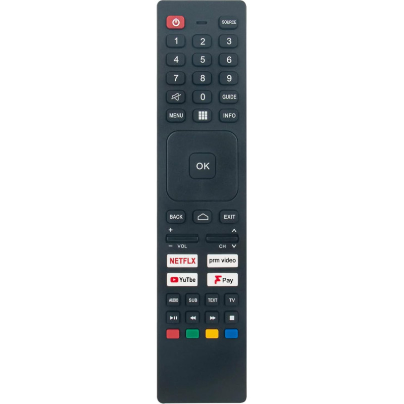 ALLIMITY Replacement Remote Control for Sharp Aquos 50EQ4EA 50EQ3EA 50EQ6EA 50EQ7EA 55EQ3EA 55EQ4EA 55EQ6EA 55EQ7EA 65EQ3EA 65EQ4EA 65EQ6EA 65EQ7EA 75EQ3EA 75EQ3EA 75EQ4EA 75EQ4EA 75EQ4EA Q6EA 75