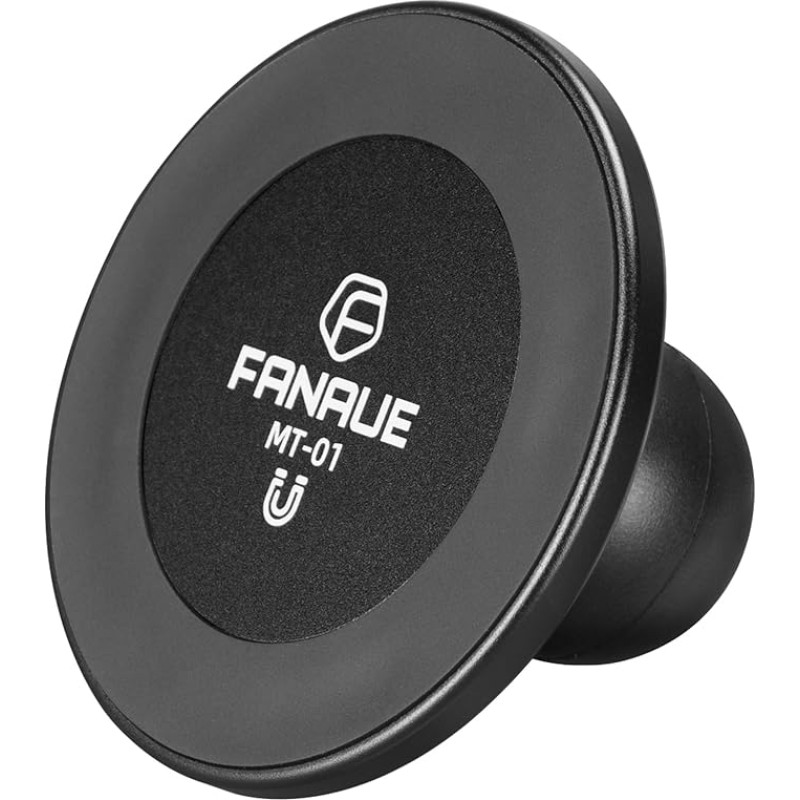 FANAUE Magnetic Car Mount Compatible with RAM Mount, B Size Ball Head, Magnetic Car Phone Holder Can Mount on Car Dashboard, Windshield and Other Car Accessories