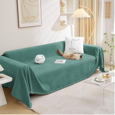 Couchbezug, Sofabezug, Abschnittsofabezug, Haustier-Couchschutz, Sofa-Überwurf, Bezug für Sofas, waschbar, Sektional-Luxus-Bettdecke, Sofa-Schonbezüge für Haustiere, Kinder (groß: 180,3 x 259,1 cm,