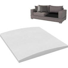 Sofakissen-Stützbrett, 50 x 50 cm, hochdichter Schaumstoff, schneidbarer Ersatz für durchhängende Sitze, weiße Möbel, Couch, Stuhl, Sitzschoner