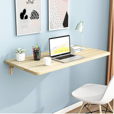 An der Wand montierter Klapptisch für Waschküche, an der Wand montierter Esstisch, zusammenklappbar, an der Wand montierter Computertisch, stabil und robust, für Arbeitszimmer, Schlafzimmer