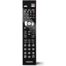 Thomson Universal Remote Control 2-in-1 with Learning Function (Suitable for up to Two Devices and Over 1,000 Brands) Black