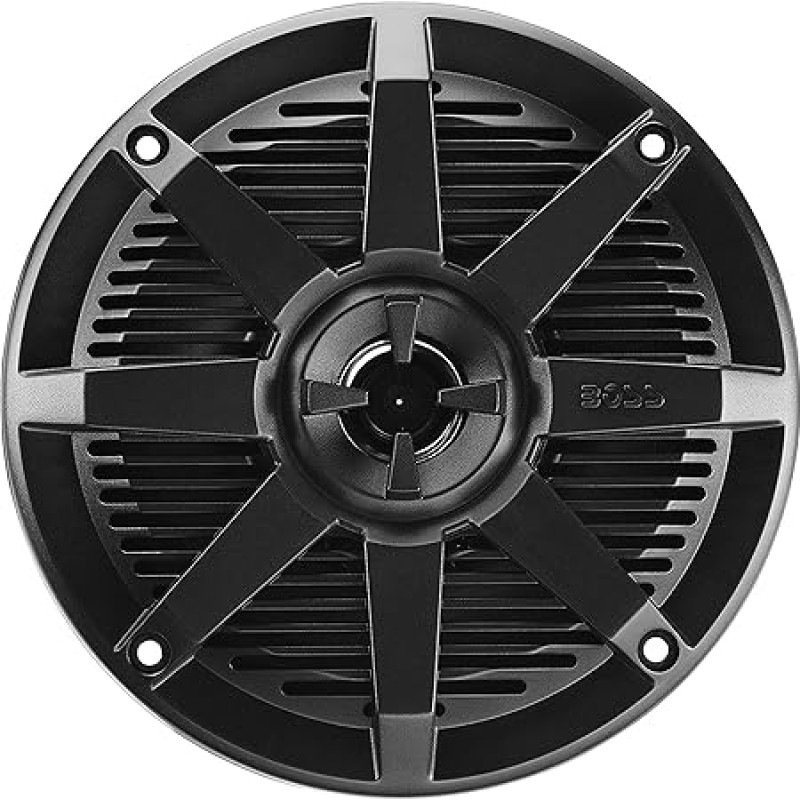 5,25 colio 2 kanalų viso diapazono juodos spalvos jūriniai garsiakalbiai