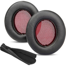 Teufel Real Blue NC Ear Pads Replacement and Breathable Headband Compatible with Real Blue/Real Pure (2020) Stereo Headphones Ear Pad Cover with Protein Leather and Memory Foam