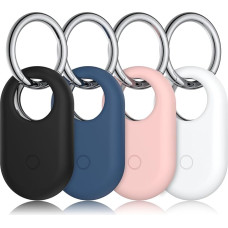 Samsung Galaxy Smart Tag 2 apsauginis dėklas, skirtas Samsung Galaxy Smart Tag 2, su šliuzo laikikliu, saugus GPS seklys, apsauginis dėklas, skirtas kuprinei, šliuzui, kuprinei, kuprinei, dėklui, 4 vnt.