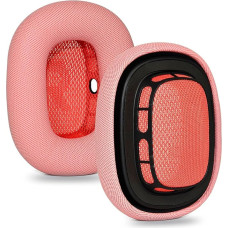 umvowuxa Replacement Ear Pads for AirPods Max Headphones, Earpads with Softer Protein Leather and Noise Isolated Memory Foam (Pink)