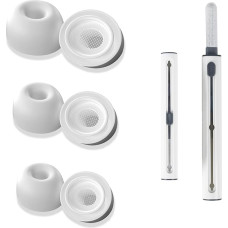 umvowuxa 3 poros pakaitinių ausinių, 2 in 1 valymo rašiklis 