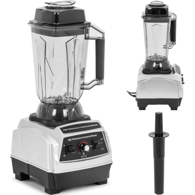 Royal Catering Puodelių maišytuvas su impulsiniu režimu 2 l 24500 aps/min 1500 W