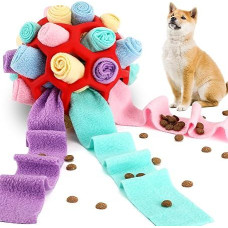 Gowkeey Sniffle Ball for Dogs Interaktyvus žaislas šunims Sniffle Toy Sniffle Toy Sniffle Treat mažiems ir vidutiniams šunims augintiniams