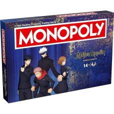 Winning Moves Jujutsu Kaisen Monopoly Classic Board Game is perfect for 2-6 players and a great gift for fans aged 14 and up