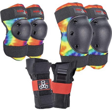 Triple Eight Saver Series 3 Pack Pad Set - Ideal for Skateboarding, Inline Skating, Roller Skating and Cycling