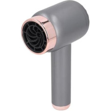 Akumuliatorinis jonų plaukų džiovintuvas, karštas šaltas dvigubas režimas, greitai džiūstantis nešiojamasis plaukų džiovintuvas su 1500 mAh akumuliatoriumi, didelio našumo varikliu, kelioninis plaukų džiovintuvas moterims ir vaikams, (tamsiai pilkas)