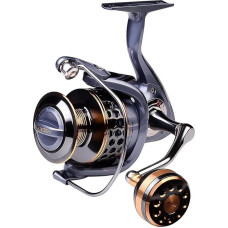Angelrolle Spiningas Angelrolle 1000 Meer Heißes Rad Süßwasser Pesca Vorderradbremse System Max Drag 21KG Spule Angeln Spule