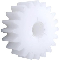 GTPBAO 1 Stück POM-Zahnrad mit geraden Zähnen, Modul 1,25, 12 Zähne, flaches Stirnrad, 17,5 mm Durchmesser, 10 mm Dicke, 1,25 m, 12 Zähne Lenkungshardware(5mm)
