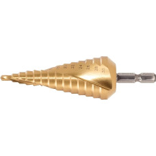 KS Tools 330.2355 HSS-TiN žingsninis grąžtas Ø 6 - 32 mm