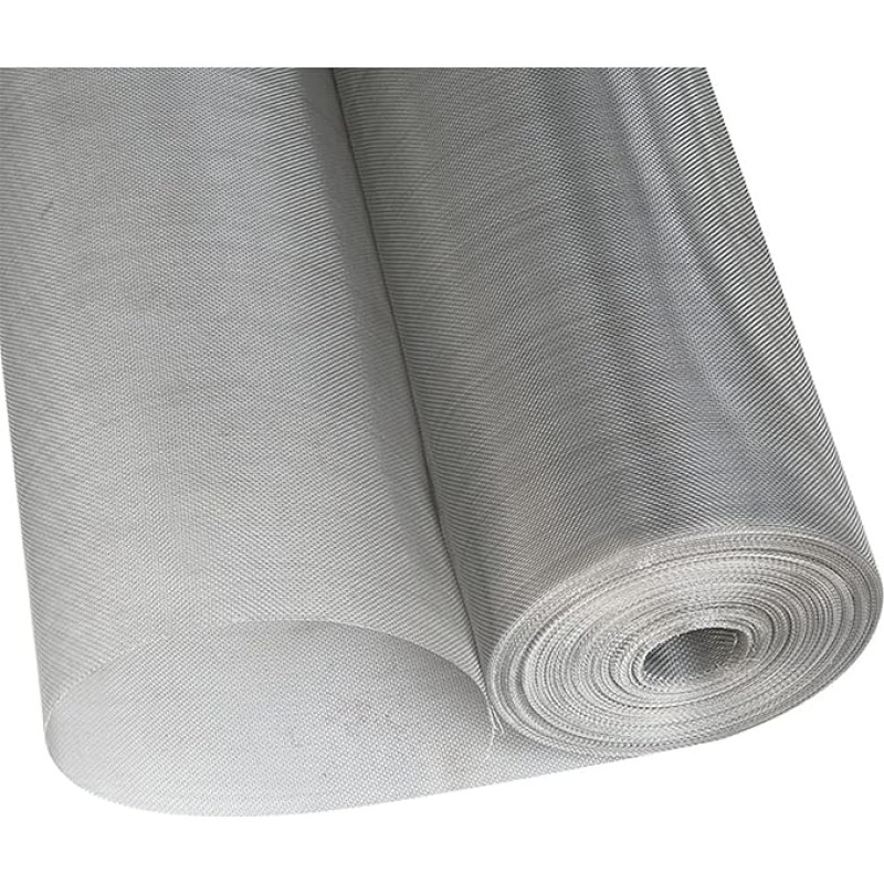 304 Edelstahlgewebe-MeshUltrafeines 120-Mesh-Sieb, strapazierfähig, hitzebeständig, Mehrzweck-Filtrationsnetz für Küche und Zuhause, langlebiges Drahtgeflecht