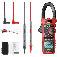 HT208D 1000A skaitmeninis spaustukas, matuojantis srovės įtampas Temperatūros talpos atsparumo diodų testeris