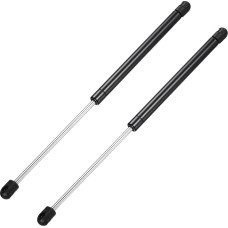 QUARKZMAN 17 Zoll 30lb/133N Gasdruckfeder Gasstoßdämpfer Federliftstütze für LKW-Tür, Wohnmobil-Schranktür, Bootsfenster, Werkzeugkastendeckel, Aufbewahrungsschrank, 2er Pack