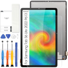 LCD Screen for Samsung Galaxy Tab S6 Lite 2022 P613, Digitizer Screen Replacement SM-P613 SM-P619 Display Panel Assembly Kit (Black, 10.4 Inch)