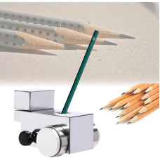 Bleistift-Härteprüfer, tragbarer Härteprüfer, mit 2 x 250 g Gewichten, Bleistift-Spitzenbelastung 500 g, Bleistiftspezifikation 6B-HB-6H, zum Testen der Beschichtungshärte von Beschichtungen