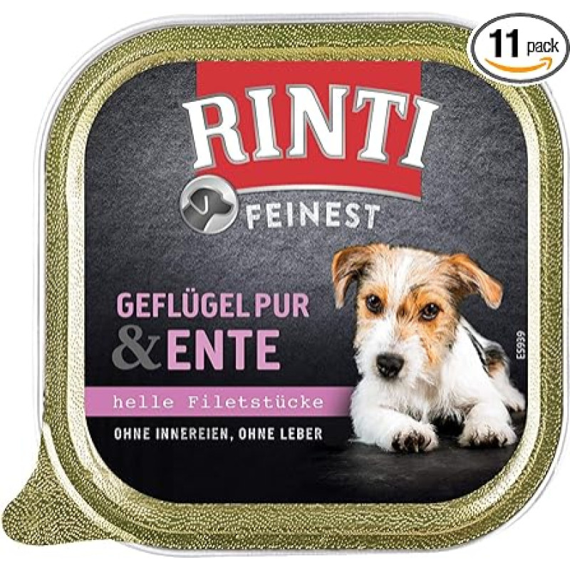 RINTI Feinest Pure Poultry & Duck 11 x 150 g