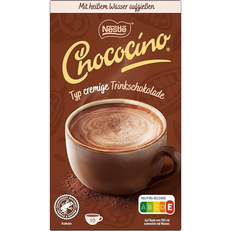 Nestlé Chococino, intensyvaus šokolado skonio, 1 pakuotė (1 x 220 g)