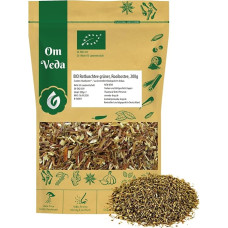 Ekologiška žalioji Rooibos arbata 200 g | Aukščiausios kokybės žalioji raudonojo krūmo arbata | Švelniai saldus aromatas | Idealiai tinka karštiems ir šaltiems gėrimams | OmVeda (200 g)