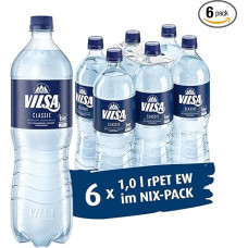 VILSA Classic mineralinis vanduo, 6 x 1,00 L PET
