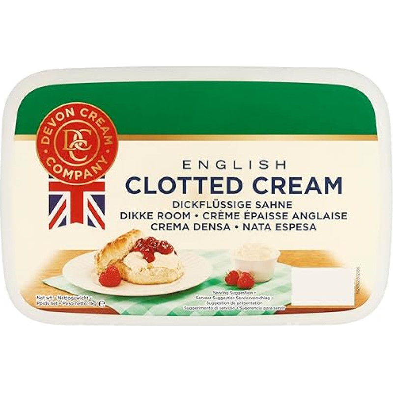 Angliška grietinėlės grietinėlės masė 55% riebumo 1kg