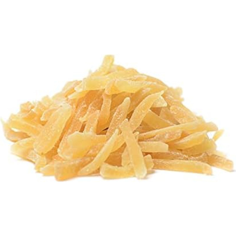 Ingwerstäbchen leicht kandiert - mild-mittelscharf - kandierter Ingwer Stäbchen - Thailand (120g)