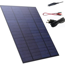 Sonnenkollektor, Solarpanel 10W 5V Erweitertes DC-Solarpanel Solarstrom Photovoltaik-Stromerzeugungspanel Tragbare Solarenergie