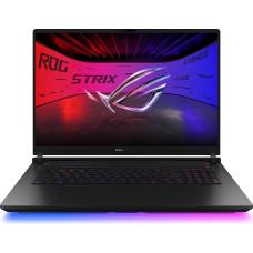 ASUS ROG Strix Scar 18 G835LR nešiojamasis kompiuteris | 18 colių 2,5K 240Hz/3ms 16:10 MiniLED ekranas | Intel Core Ultra 9 275HX | 32GB RAM | 1TB SSD | NVIDIA RTX 5070Ti | Win11 Home | QWERTZ | Juoda | 3 mėn.