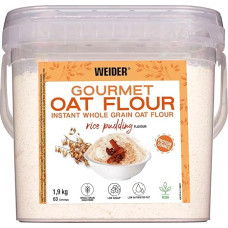 Weider Gourmet 730121 Avižų avižų milteliai - skonis: Pieno pakuotė (1 x 1,9 kg)
