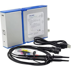 LOTO OSC482 Series USB/PC Oscilloscope Virtual Oscilloscope Signal Generator Logic Analyzer Data Logger 2-Channel 20MHz Bandwidth 50MS/s Sampling (OSC482H)