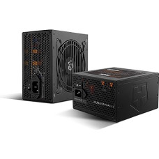 NOX Hummer Alpha -NXHUMMERA500WBZ 500 W Power Supply, 80 PLUS Bronze Certified, Active PFC, 120 mm Fan Speed Control, Flat Cable, Black