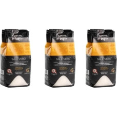 Druska iš Trapanio 3 x 1 kg - nerafinuota, natūrali, rankų darbo - Slow Food Presidio - Sicilijos druska be priedų