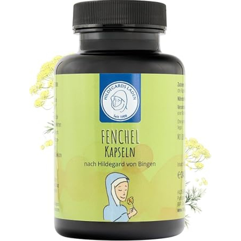 Pankolio kapsulės | Pagal Hildegardą von Bingen | 100 % natūralus | Kapsulės apvalkalas pagamintas iš celiuliozės | 90 kapsulių