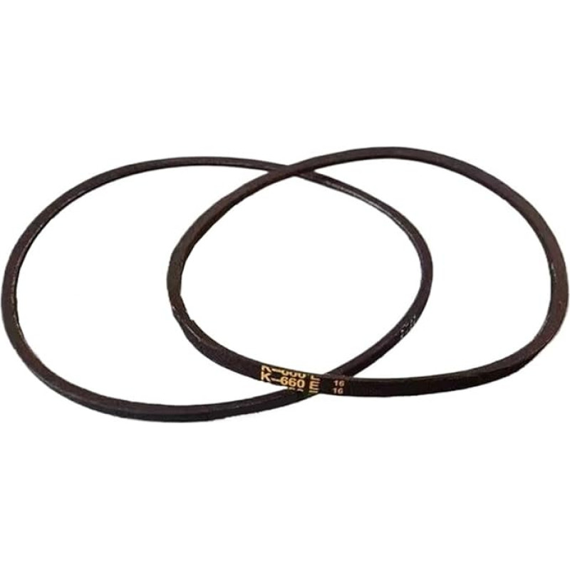 K26 K660 V formos diržas, pavaros diržas, trikampis diržas, skirtas staliniam gręžtuvui, 2 vnt.